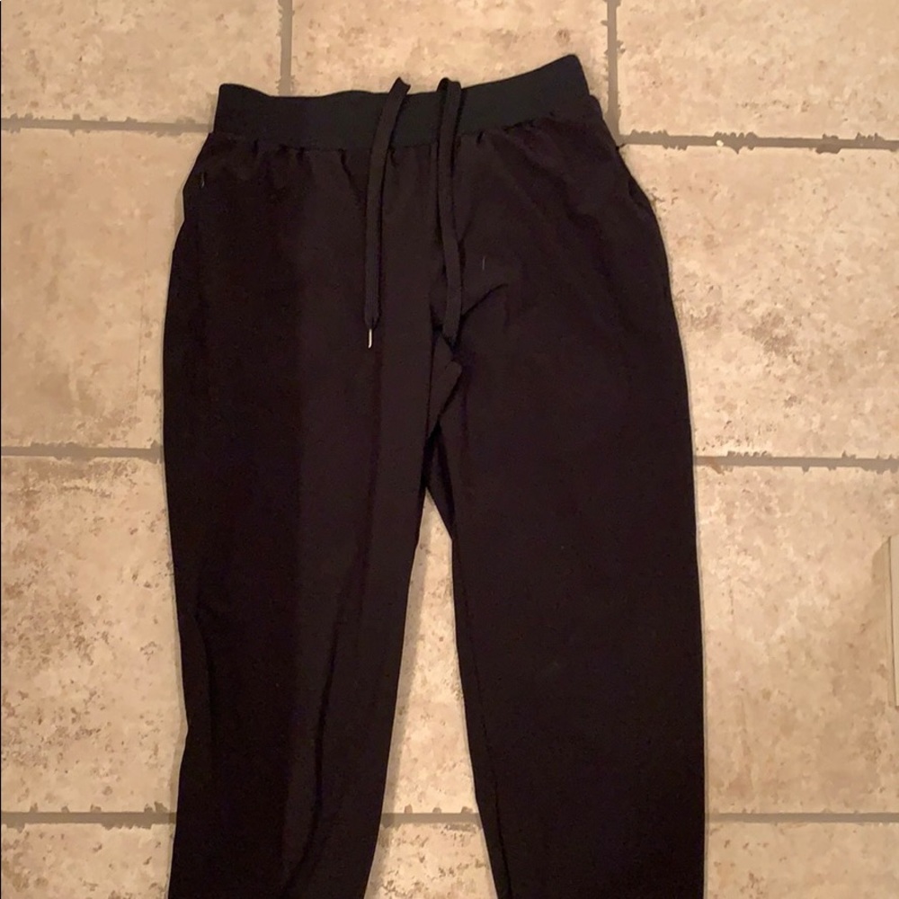 Black joggers